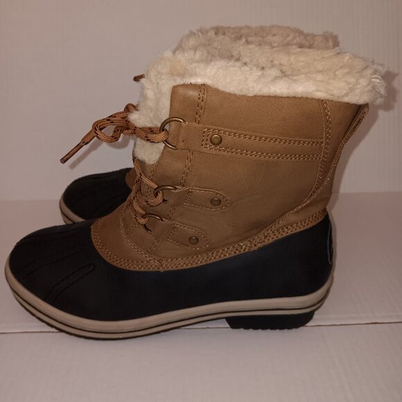 PAWZ by BEARPAW GINA  WATERPROOF DUCK BOOTS WOMEN'S SIZE 9 - Picture 9 of 12